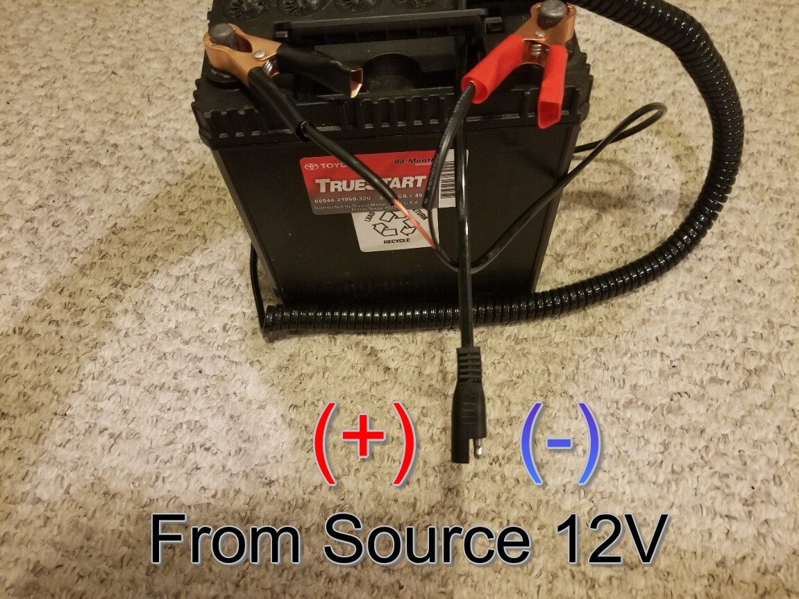 Extension coiled cord. SAE plug and 100A Alligator clips-pdr-Light Tools