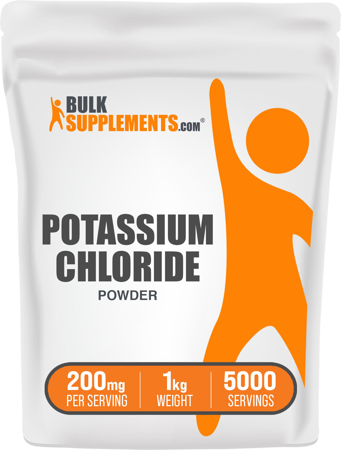 BulkSupplements Potassium Chloride Powder - Electrolyte Supplement