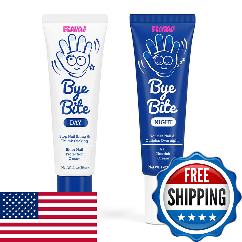Fiayaf Byebite Nail Biting Thumb Sucking Solution Natural Day Night Nail Care