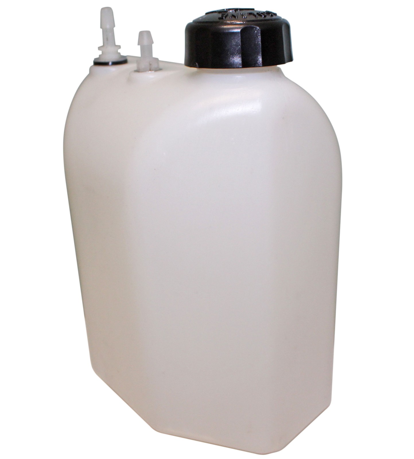 3 Quart Plastic Fuel Tank  with 1" Lock Collar for Steering Shaft Go Kart Sprint
