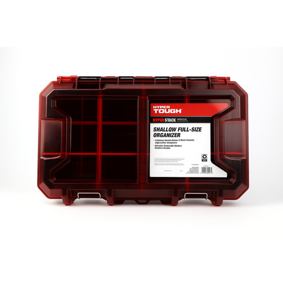 Hyper Tough Hyper Stack Modular Shallow Organizer with Movable Dividers