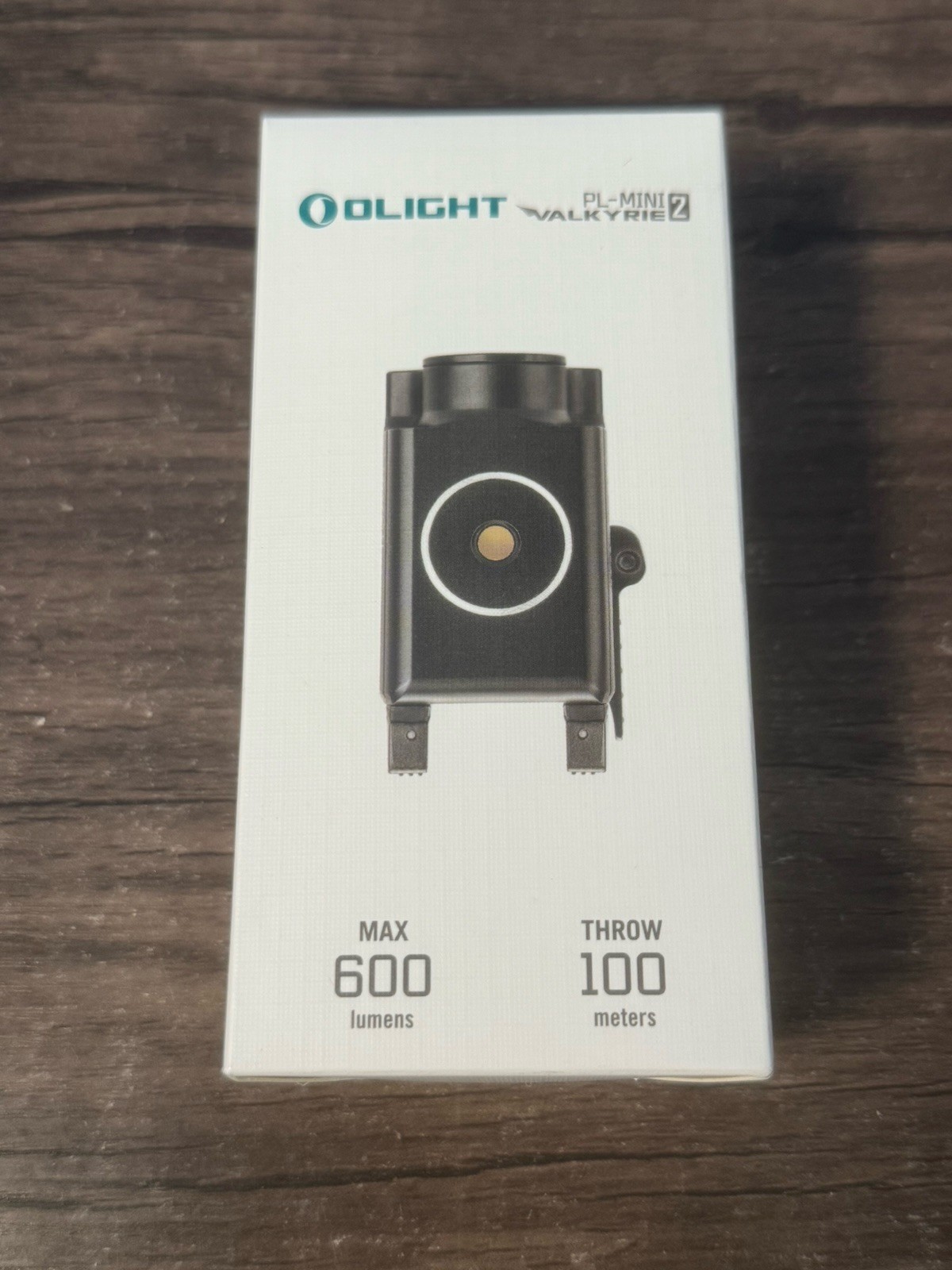 Olight PL-MINI Valkyrie 2 Tactical LED Light 600 Lumens, 100m, Black