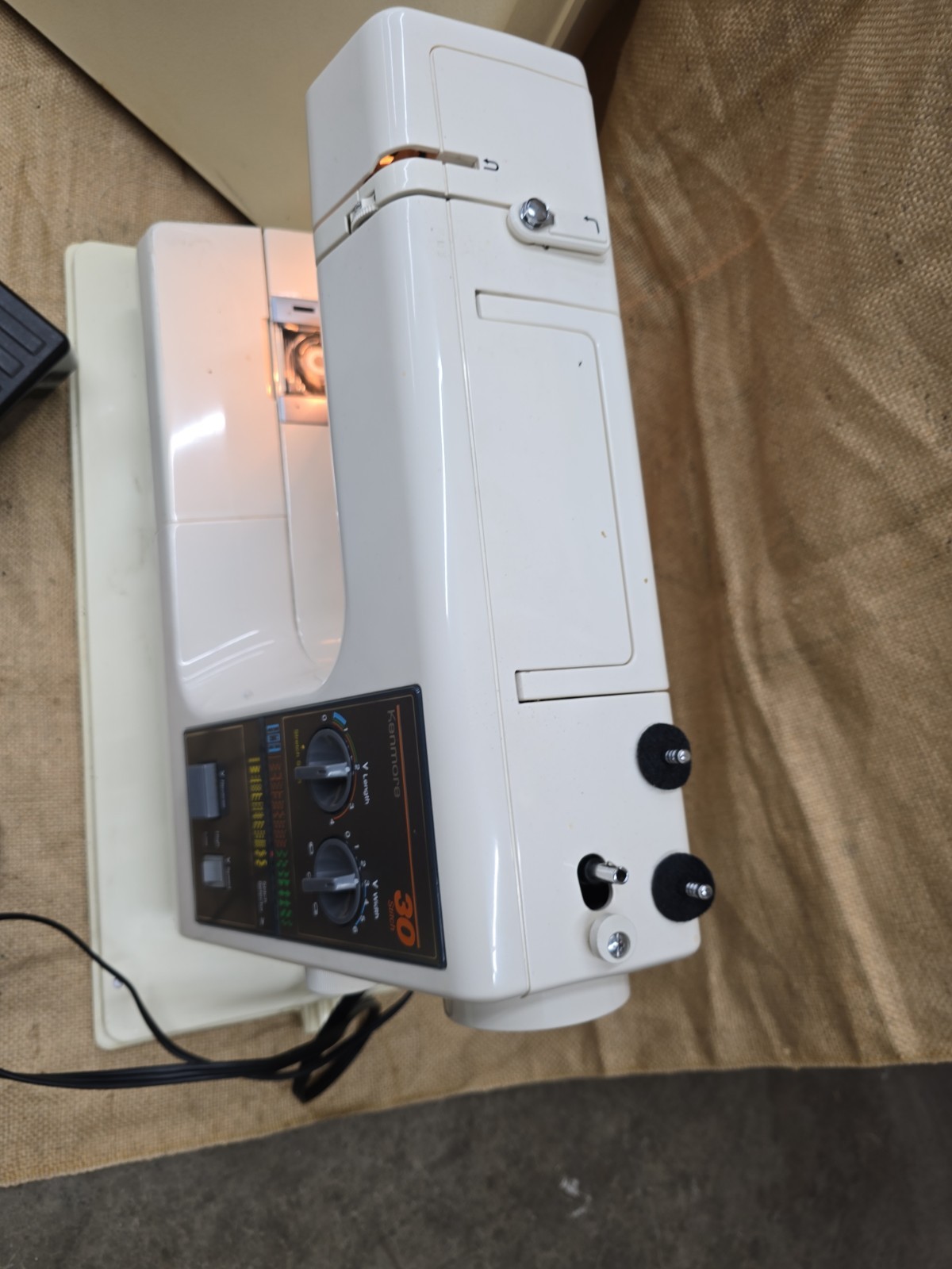 Kenmore 385 Sewing Machine 30 Stitch Pedal Case