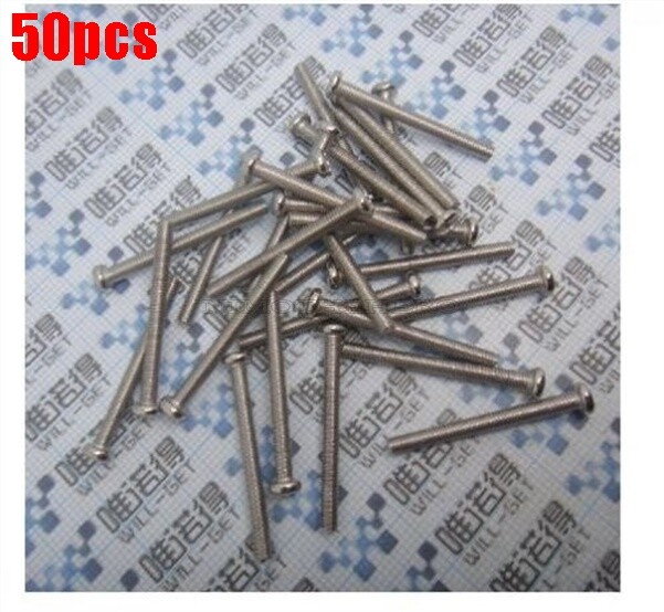 50Pcs Length 30Mm M3 Screw Stainless Steel M3X30 Diameter 3Mm Ic New gr