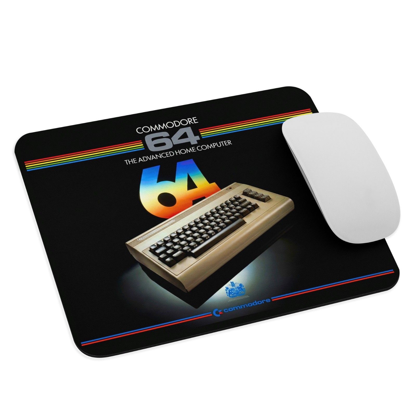 Retro Commodore 64 Mouse Pad – The Ultimate 80s Tech Nostalgia! 9.5" x 7.75"