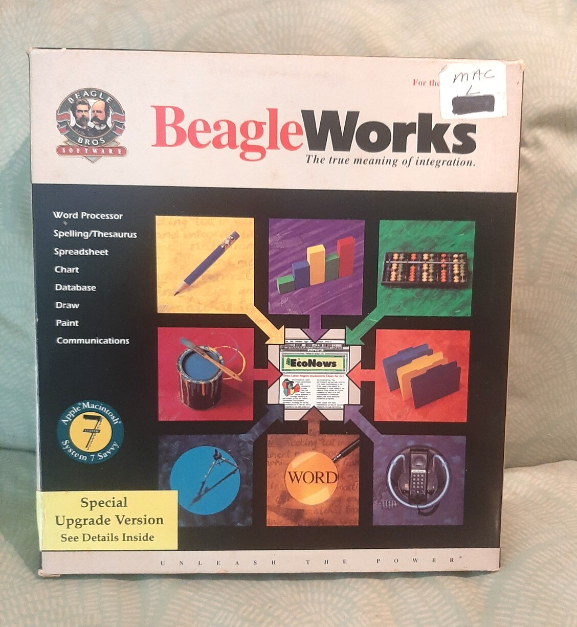 BeagleWorks / Beagle Works by Beagle Bros, for Apple Mac - NEW! - Vintage 1991