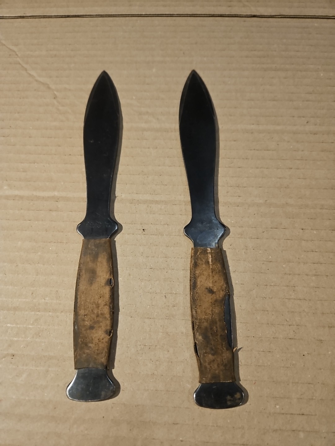 Pair Of Colonial Throwing Knives