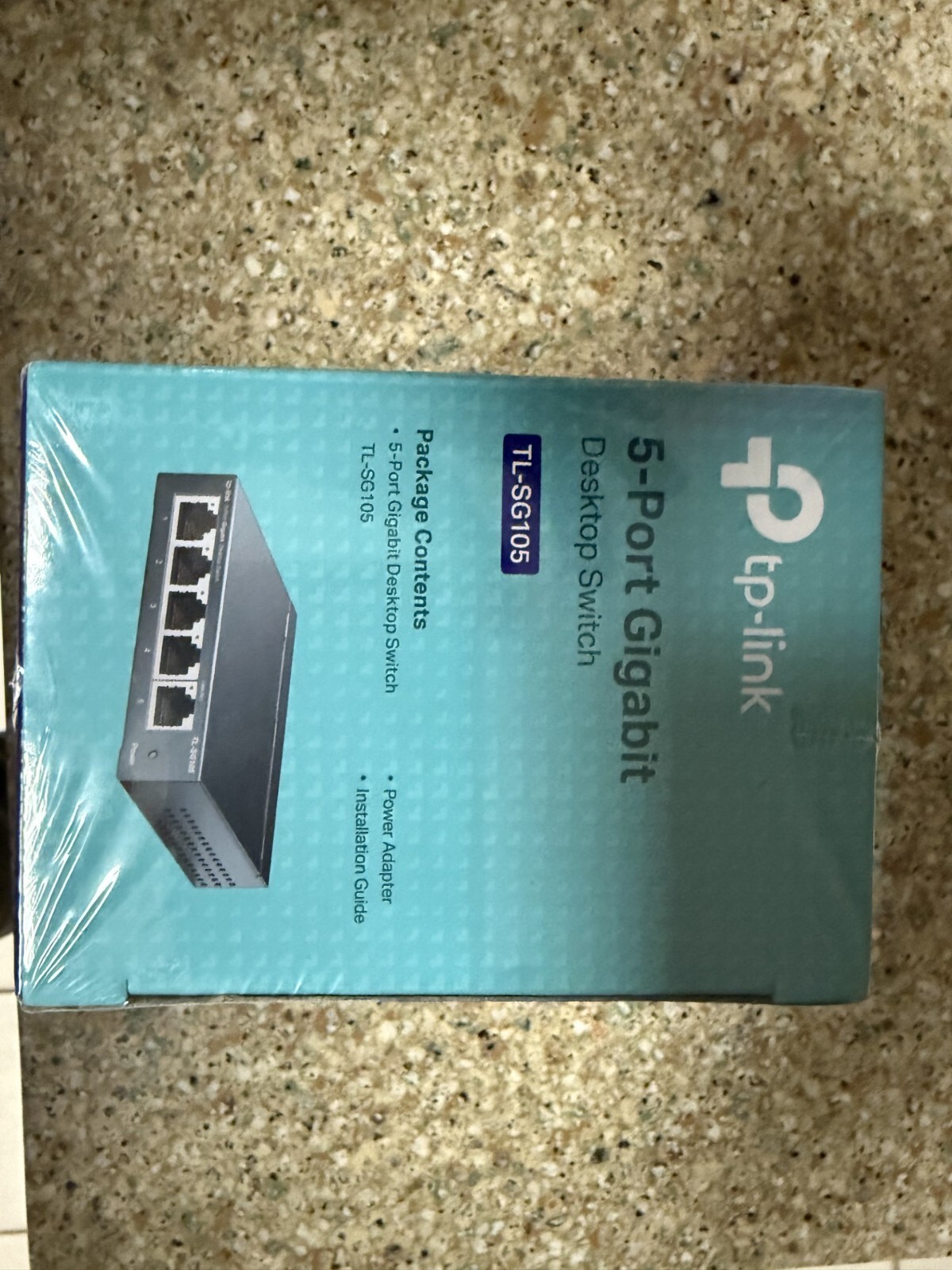 TP-Link TL-SG105, 5 Port Gigabit Unmanaged Ethernet Switch, Network Hub, Ethern