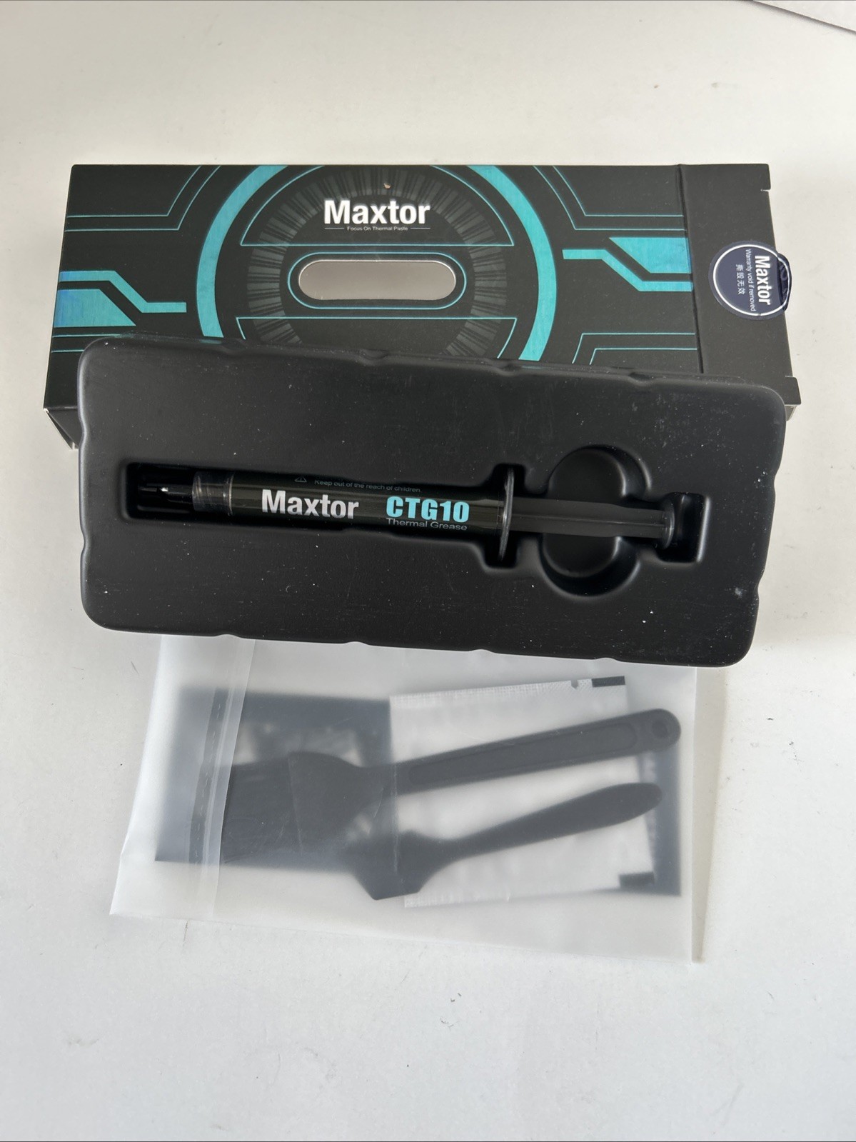 Maxtor CTG10E-4g Thermal Compound Paste 14.5W/m.k Carbon High Performance