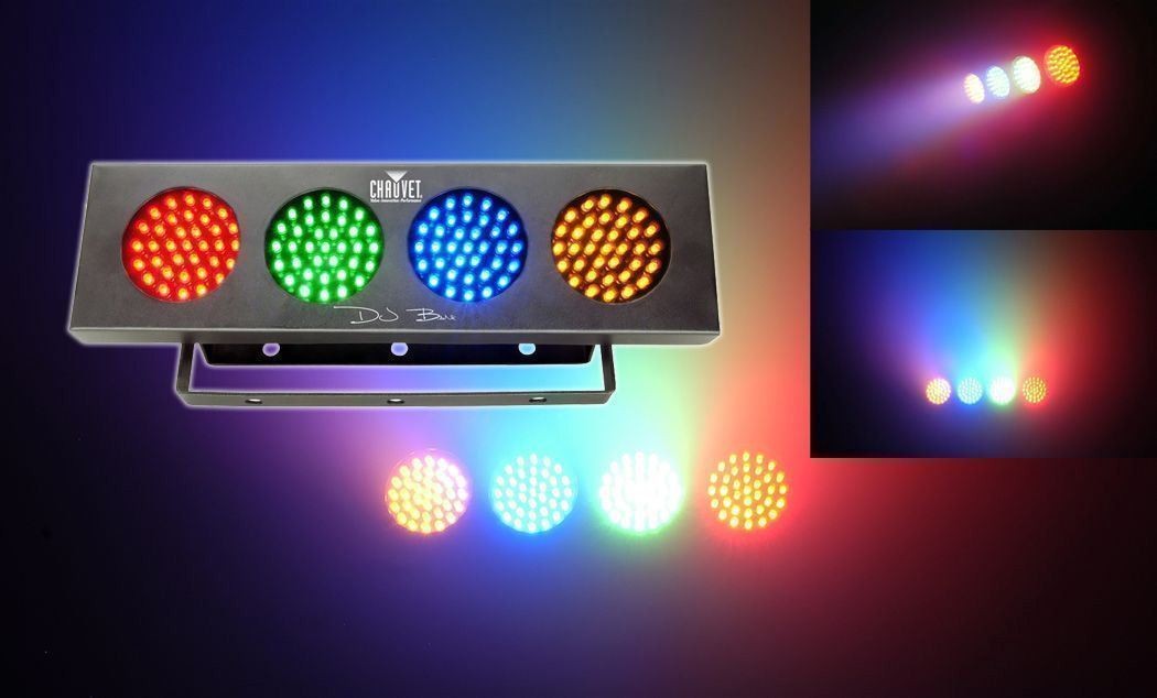 Chauvet DJ BANK RGBA LED Church Stage Design Lighting Fixture w/Sound Activation