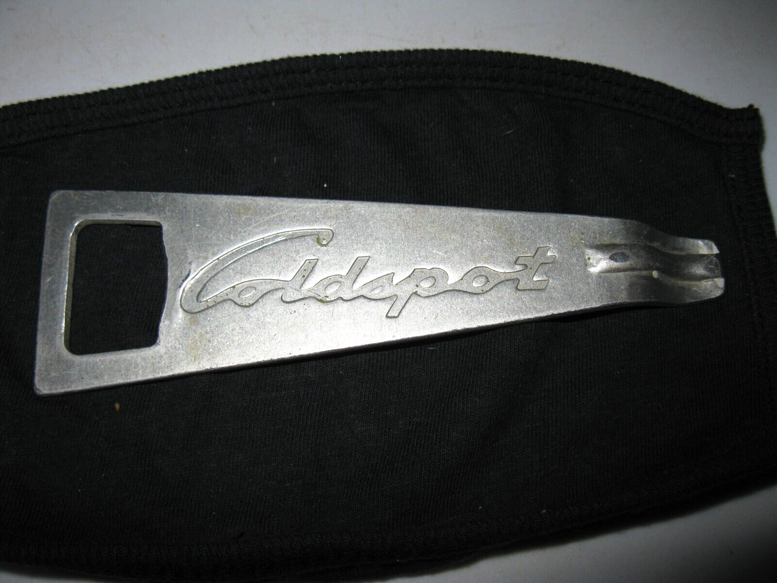 Vintage Coldspot Beer Opener & ice cube tool Aluminum 5 1/2 in