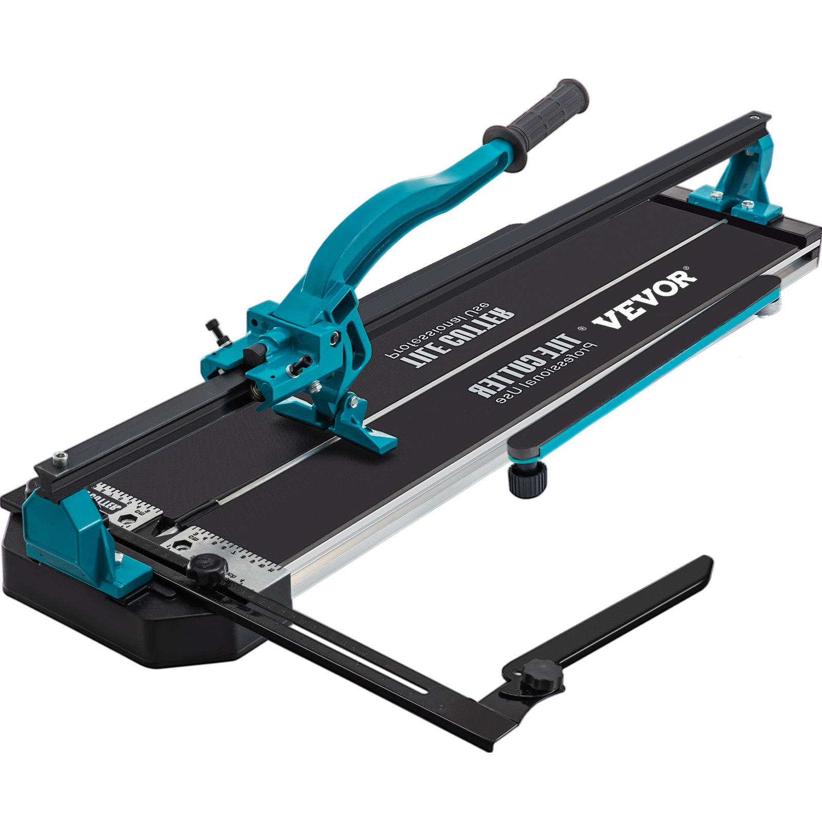 VEVOR Tile Cutter 39in Cutting Tool w/ Laser Guide Single Rail Double Brackets