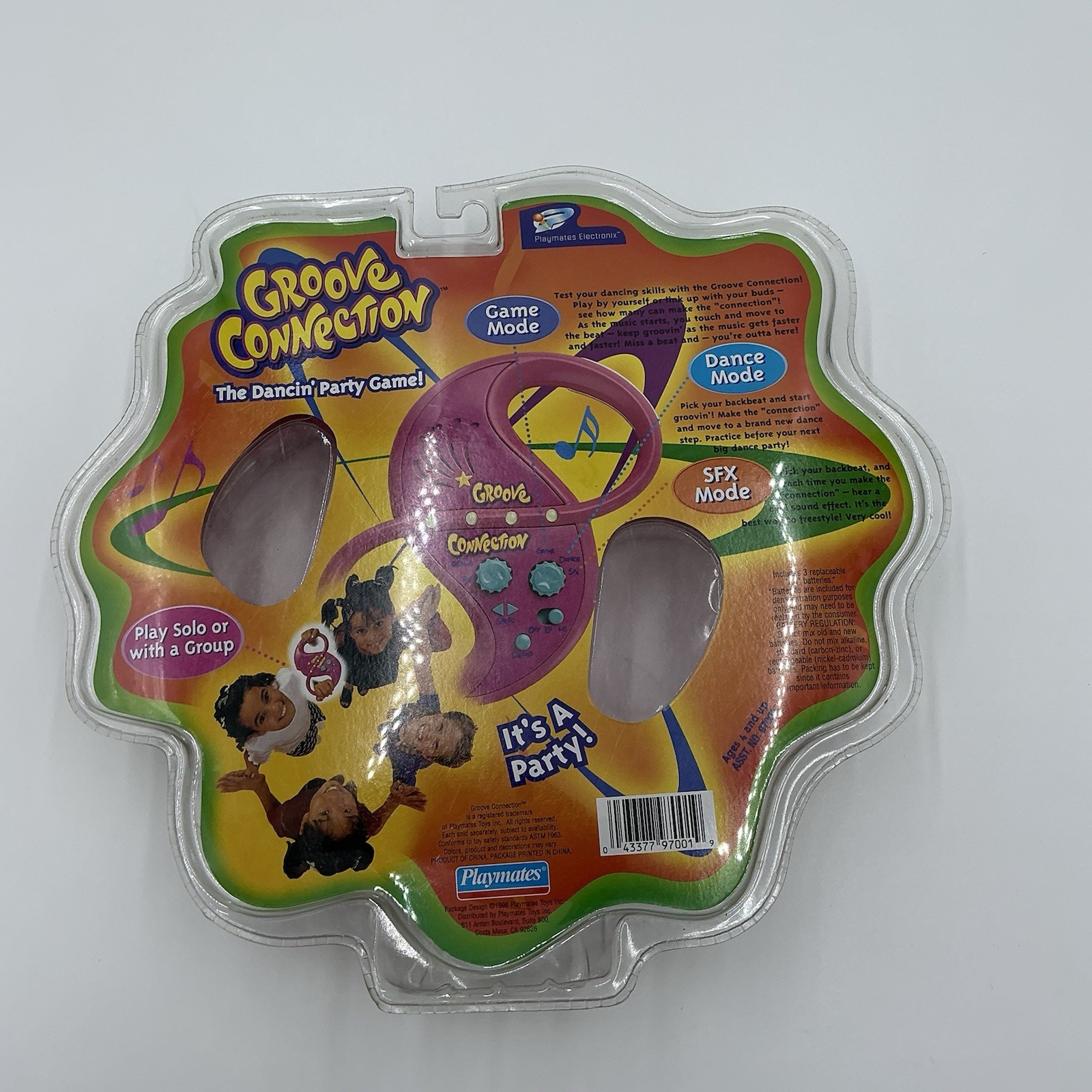 Groove connection the dancin' party game - Playmates Toys 1998 - NIB