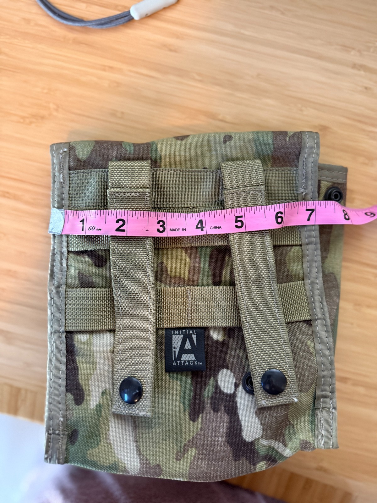 Pair Initial Attack Multicam MOLLE Large Utility Pouches GP USA Made