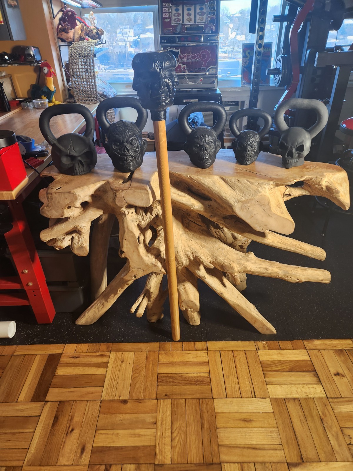 Onnit Zombie Kettle Bells / Onnit Mace / Skull Kettle Bells