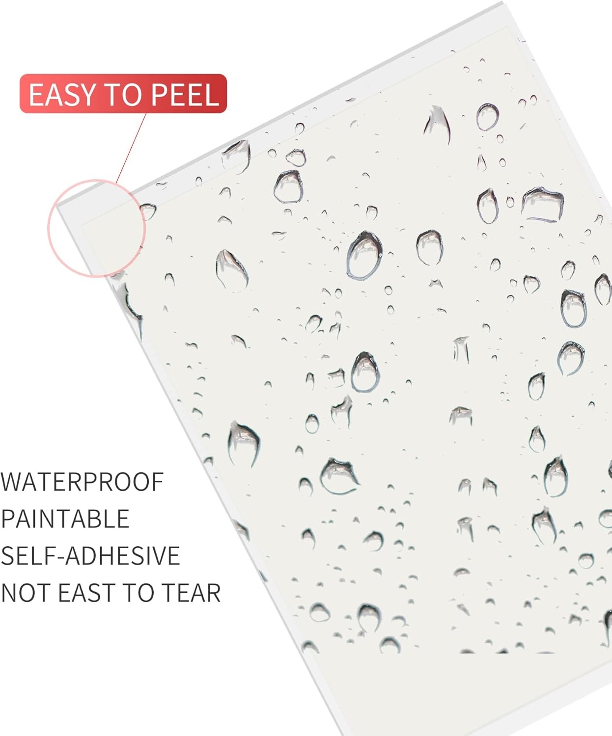 Vinyl Siding Repair Kit, White Durable Self-Adhesive 6 Pack