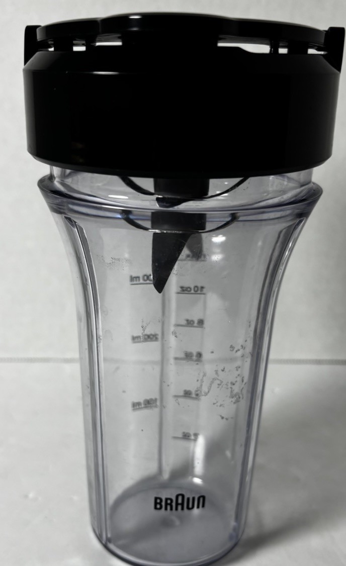 Braun JB71 PureMix Smoothie2Go Blender Accessory Set with Cup and Blade, Black