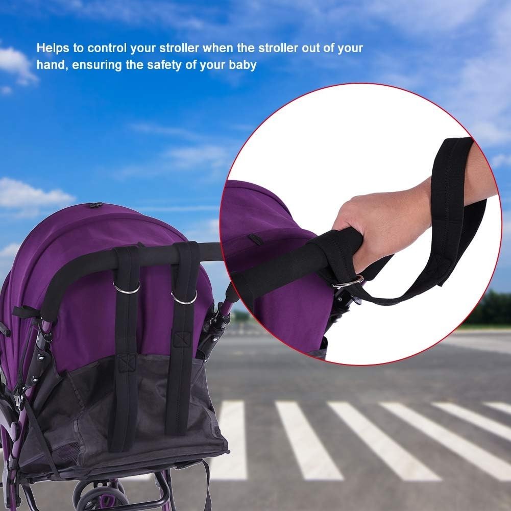 Lightweight Adjustable Wrist Leash for Toddler Strollers & Wheelchairs