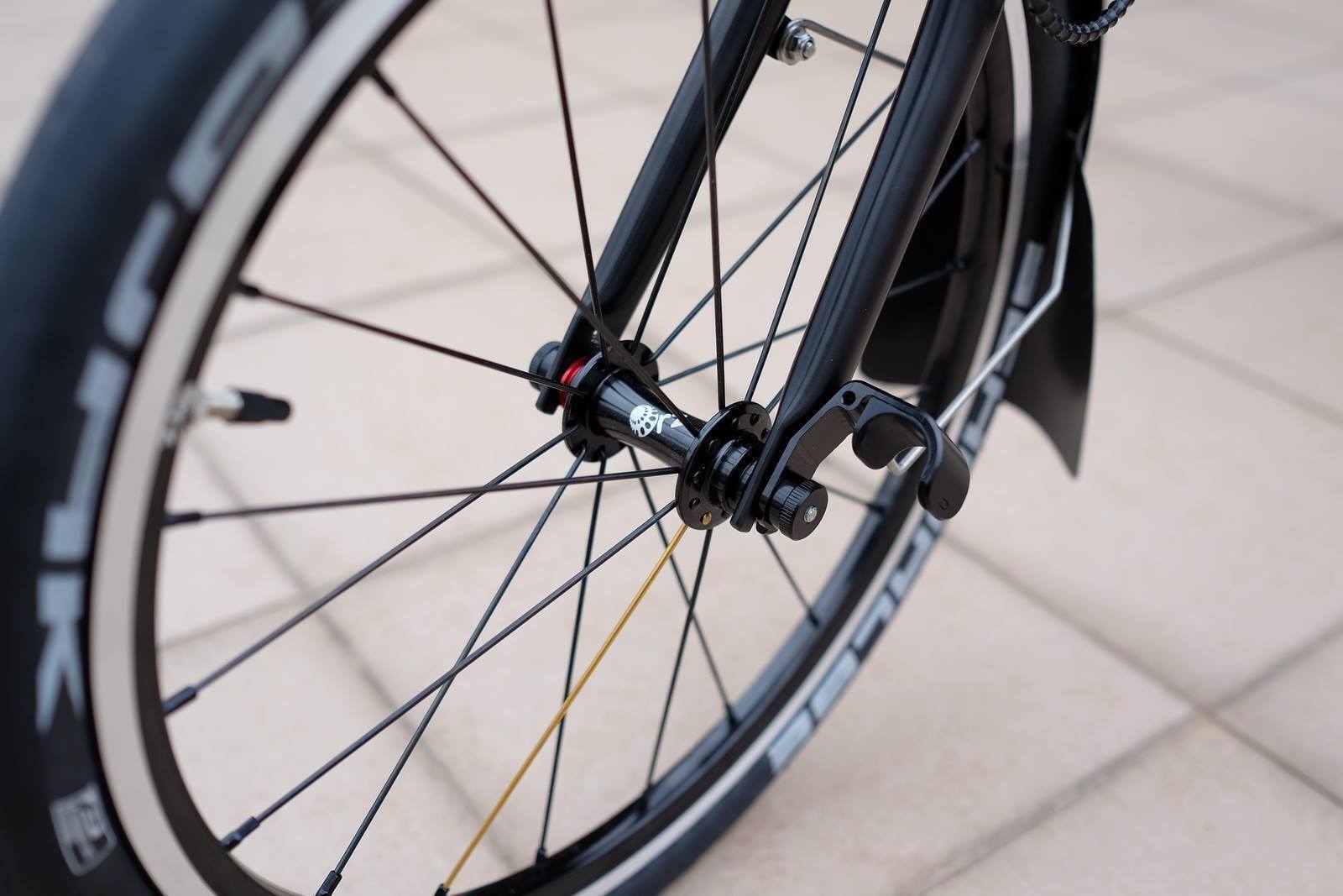 Titanium Front Wheel Skewer for Brompton (MiniMODs)