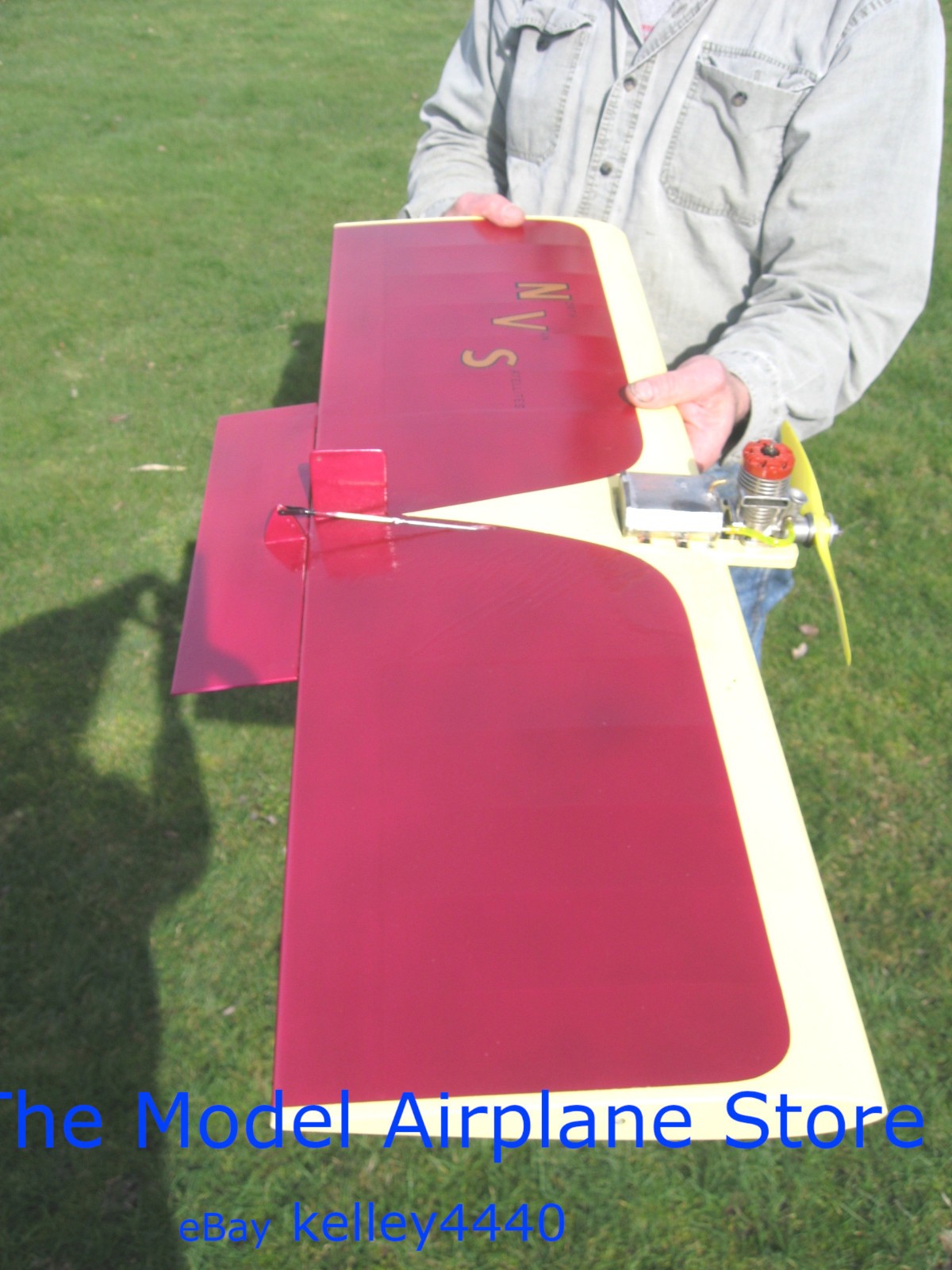 3 Plans for Rumble Big Iron T-Square Control Line Combat Gas Model Airplanes