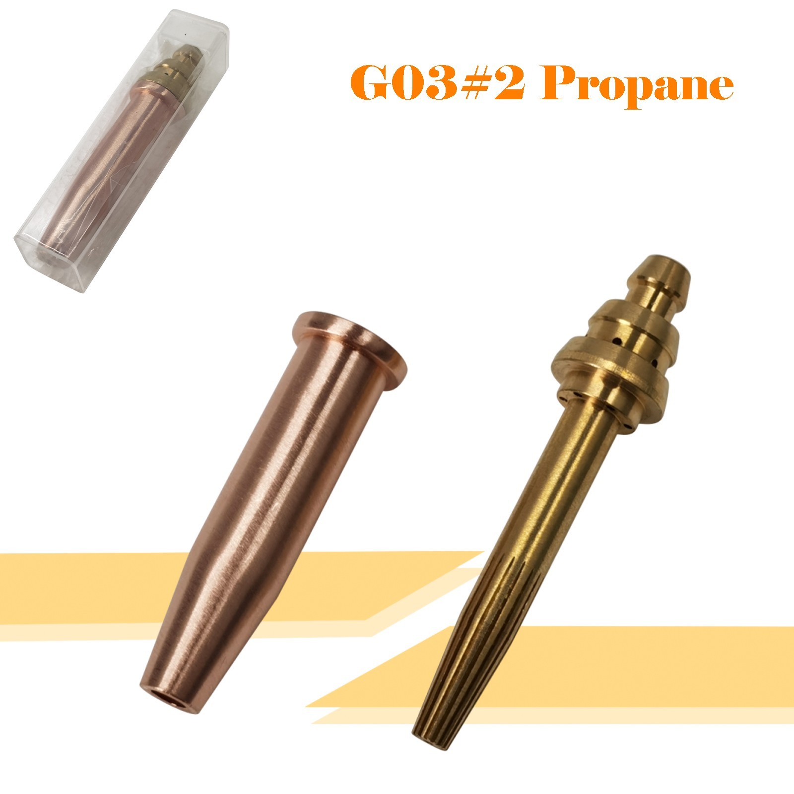 G03#2 Propane Cutting Tip Constant Pressure Cutting Nozzle 0.79"-1.38"