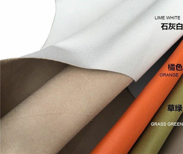 Taiga First layer leather material cross pattern cowhide for Leathercraft Color