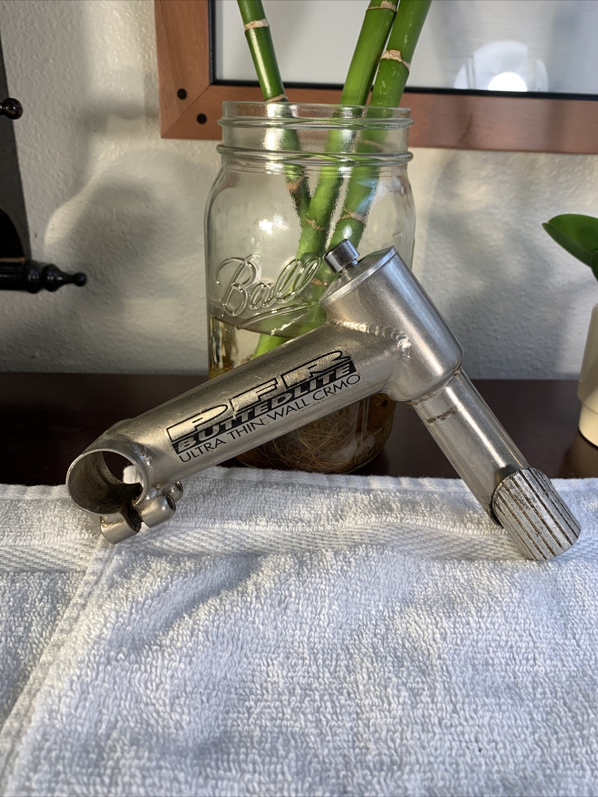 ParkPre Factory Racing PFR Vintage quill Stem RARE BUTTEDLITE UltraThinWallCRMO