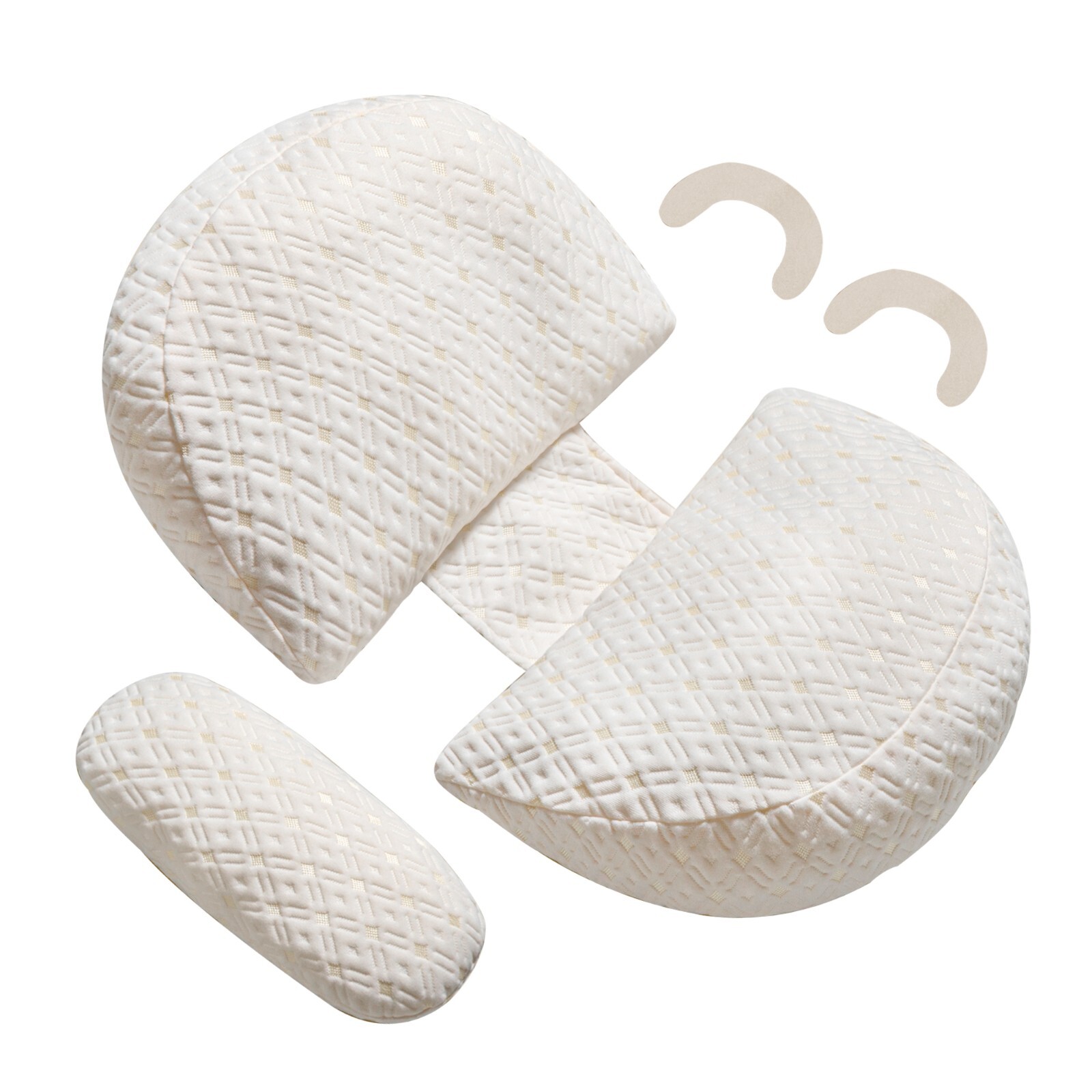 Pregnancy Support Pillow Adjustable & Detachable Support Back, Legs, Belly & Hip