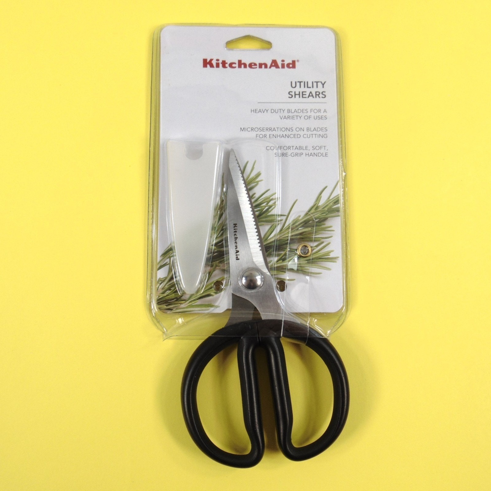 KitchenAid Kitchen Scissors Utility Shears Micro-Serrated Stainless-Steel Blades