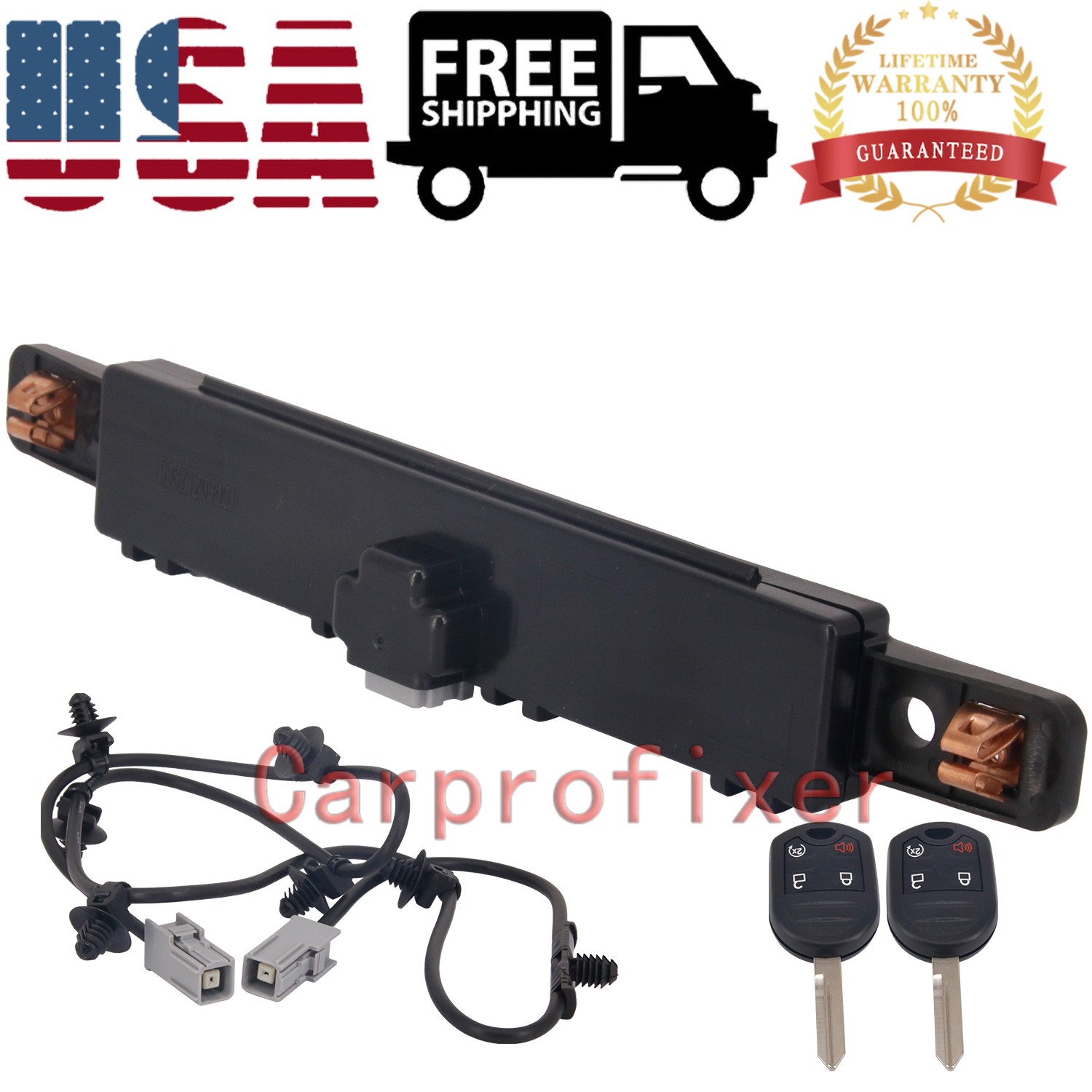 BC3Z-19G364-A Remote Car Start Kit w/ 2 Keys for 2011-2014 Ford F-150 Super Duty
