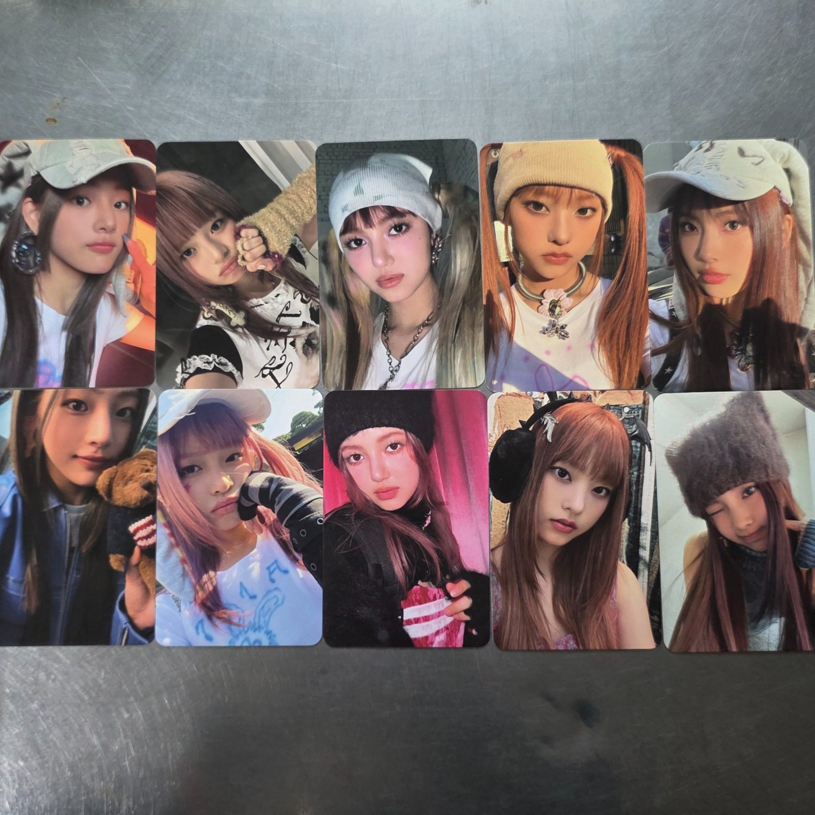 New Jeans 10 Photocard SET Album "OMG" Official Weverse Ver