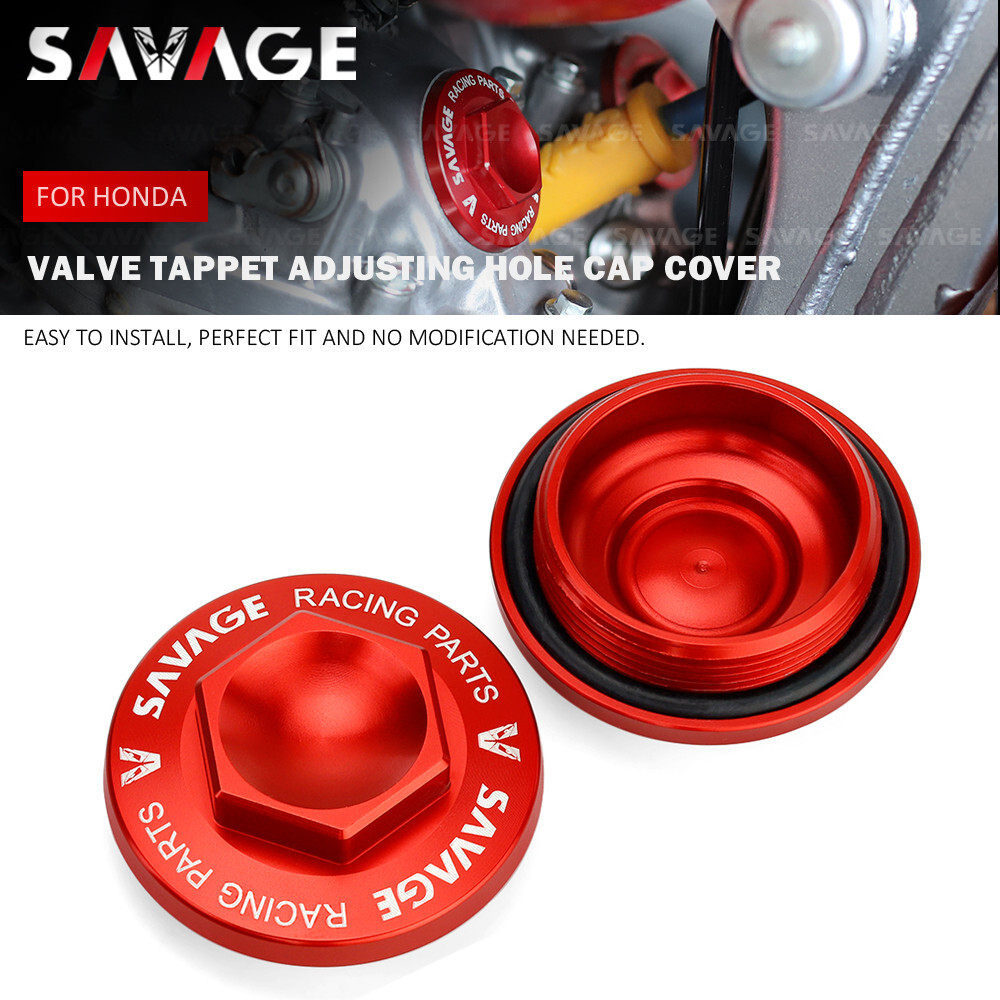 Valve Tappet Adjusting Hole Cap Cover for HONDA TRX 500 Foreman Talon 1000RX4