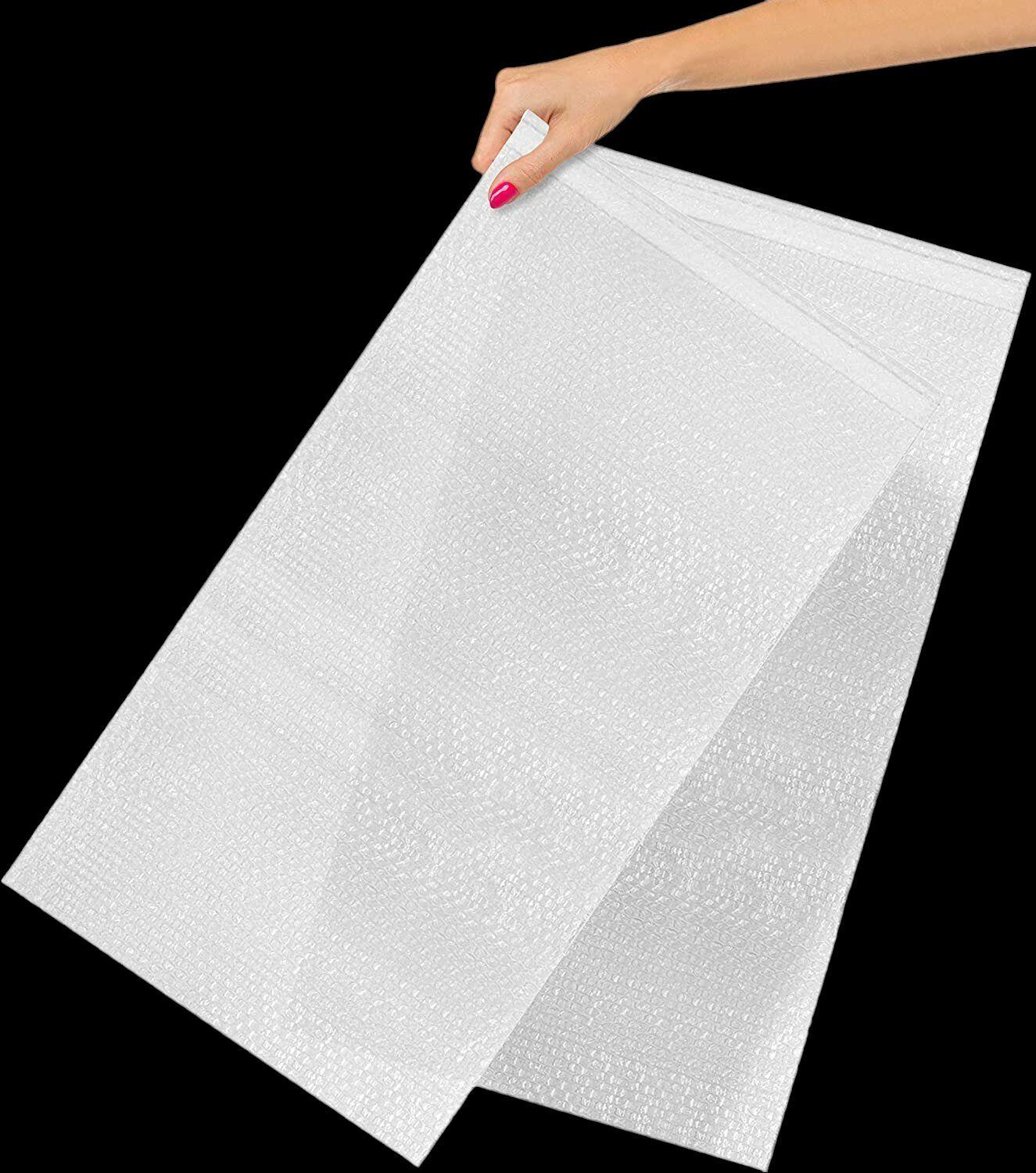 150 Pack 12" x 23.5" Bubble Out Pouches Bags Protective Mailers Self Seal