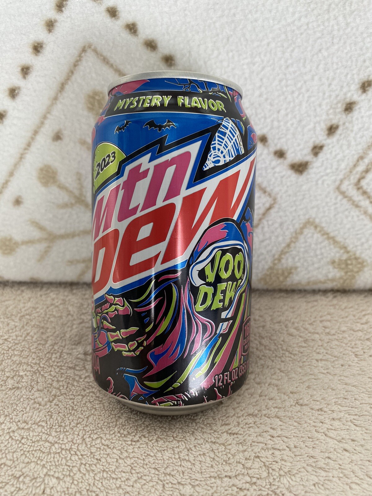 Limited Edition 2023 Mountain Dew VooDew Mystery Flavor Soda *RARE* (Mtn Dew)