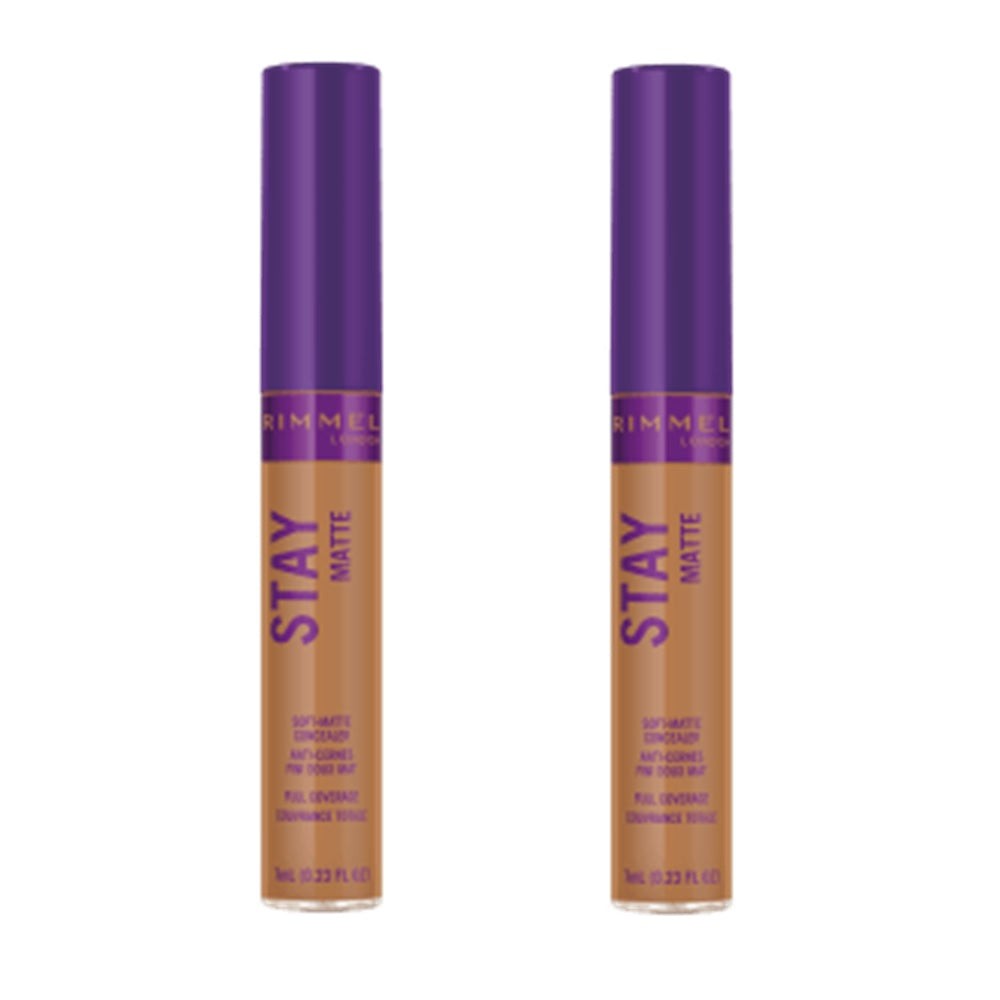 Pack of 2 Rimmel Stay Matte Concealer, Bronze 360