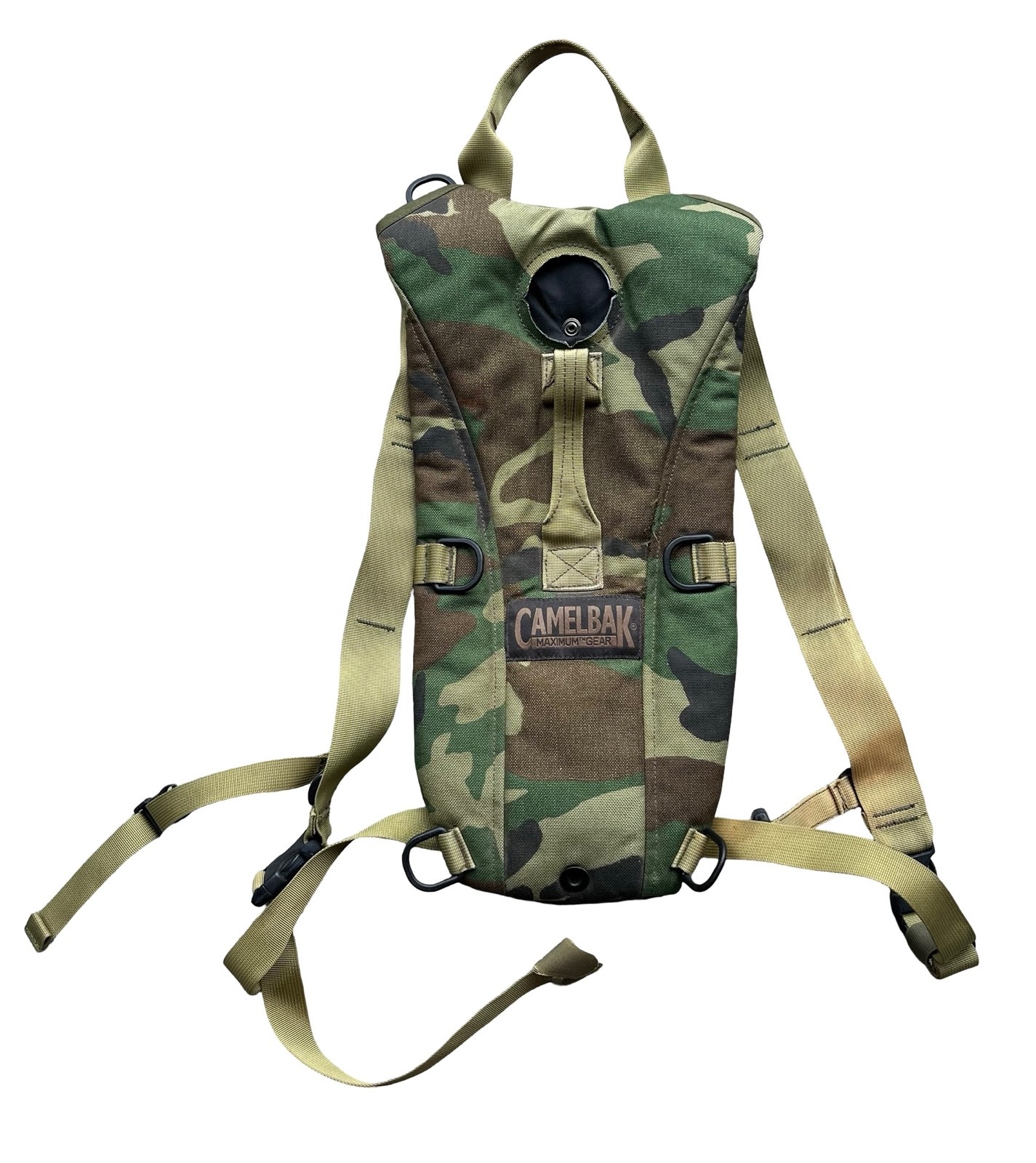 Oldgen GWOT Camelbak THERMOBAK 3L Maximum Gear Hydration Pack M81 Woodland Camo