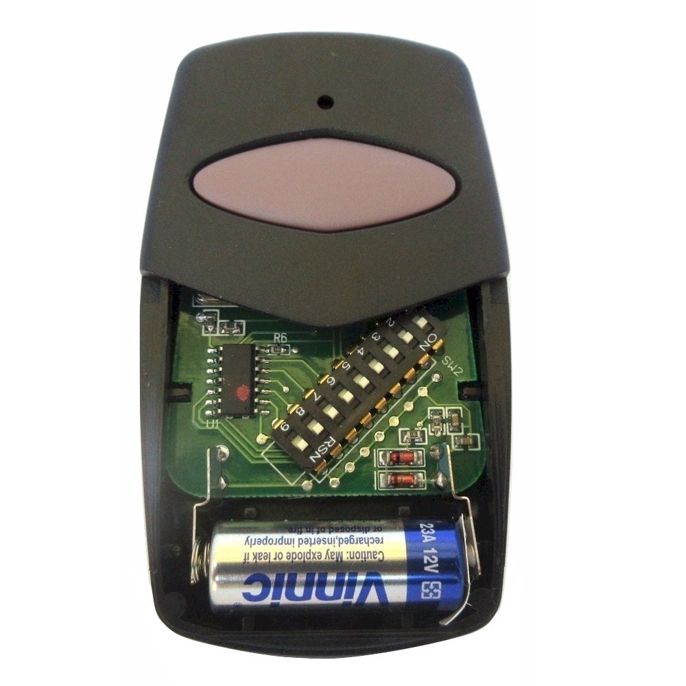 Singer 390GED21V2 Genie 12 Code Switch 390MHz Visor Gate Garage Door Remote
