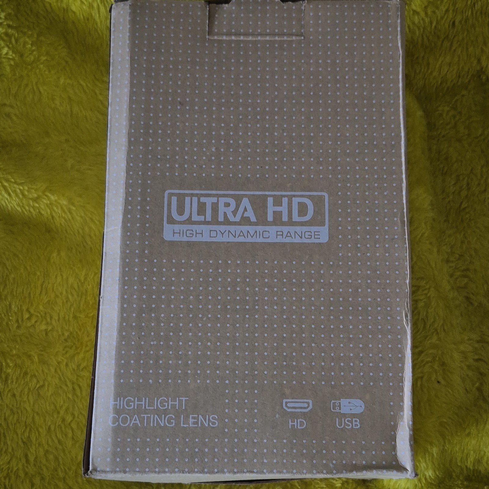 LED Desktop Multimedia Projector Ultra HD HDR USB Connectivity White/Black