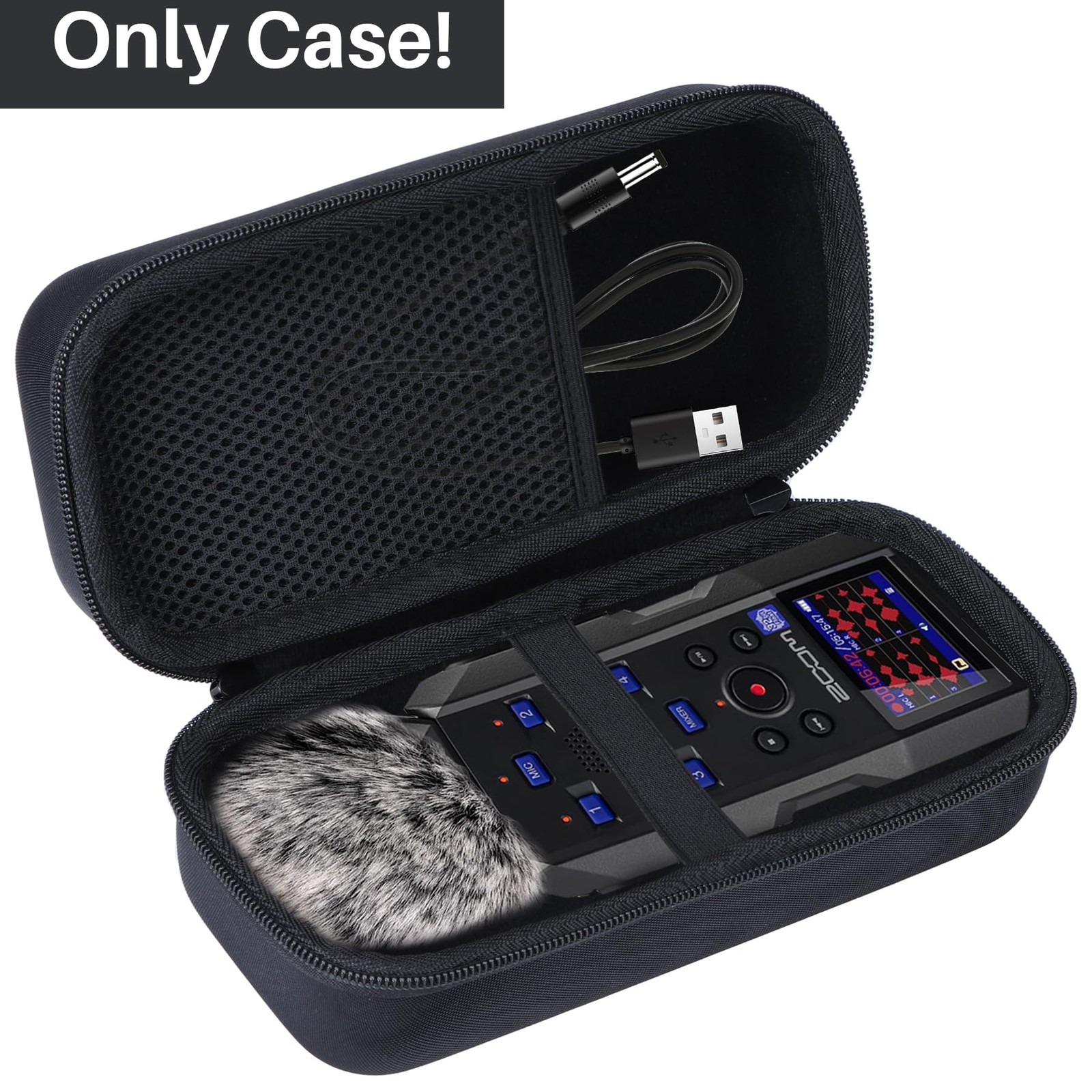 Storage Case Compatible with Zoom H6essential H5studio Handy Recorder