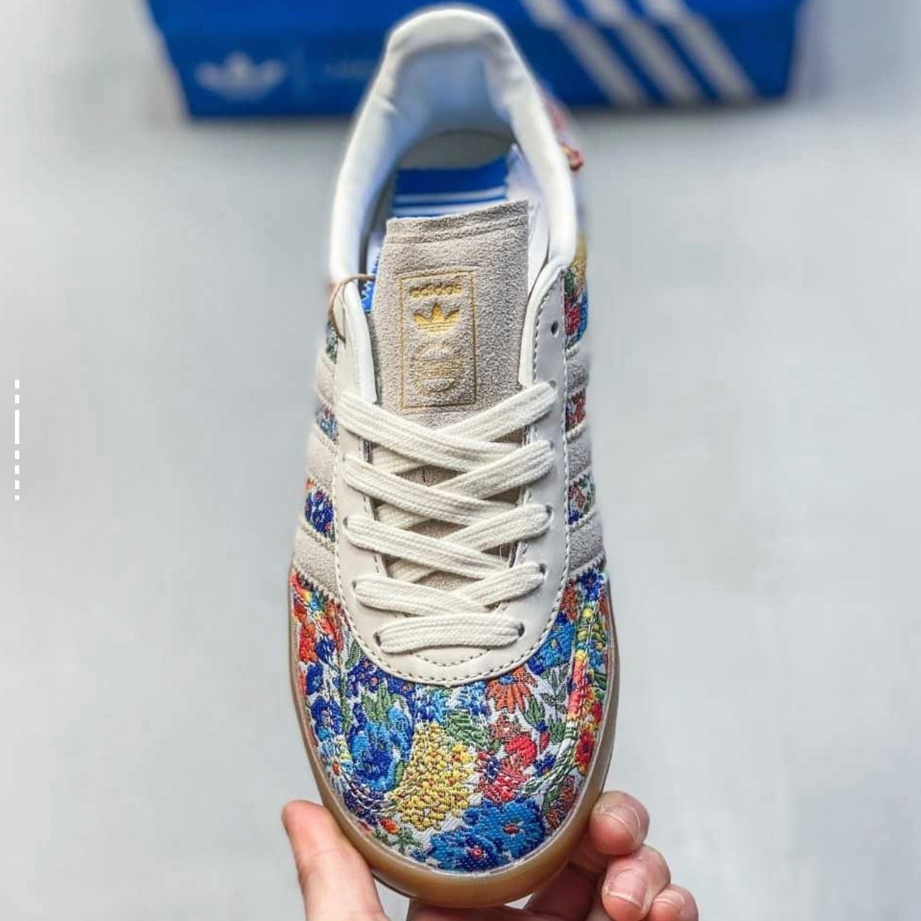 Adidas Gazelle IndoorLiberty London Floral Embroidery (Women's) JP5309 New