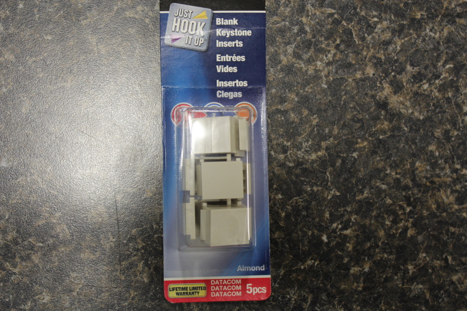 NEW 140267-00-D MONSTER 5PK INSERT BLANK ALMOND  NEW
