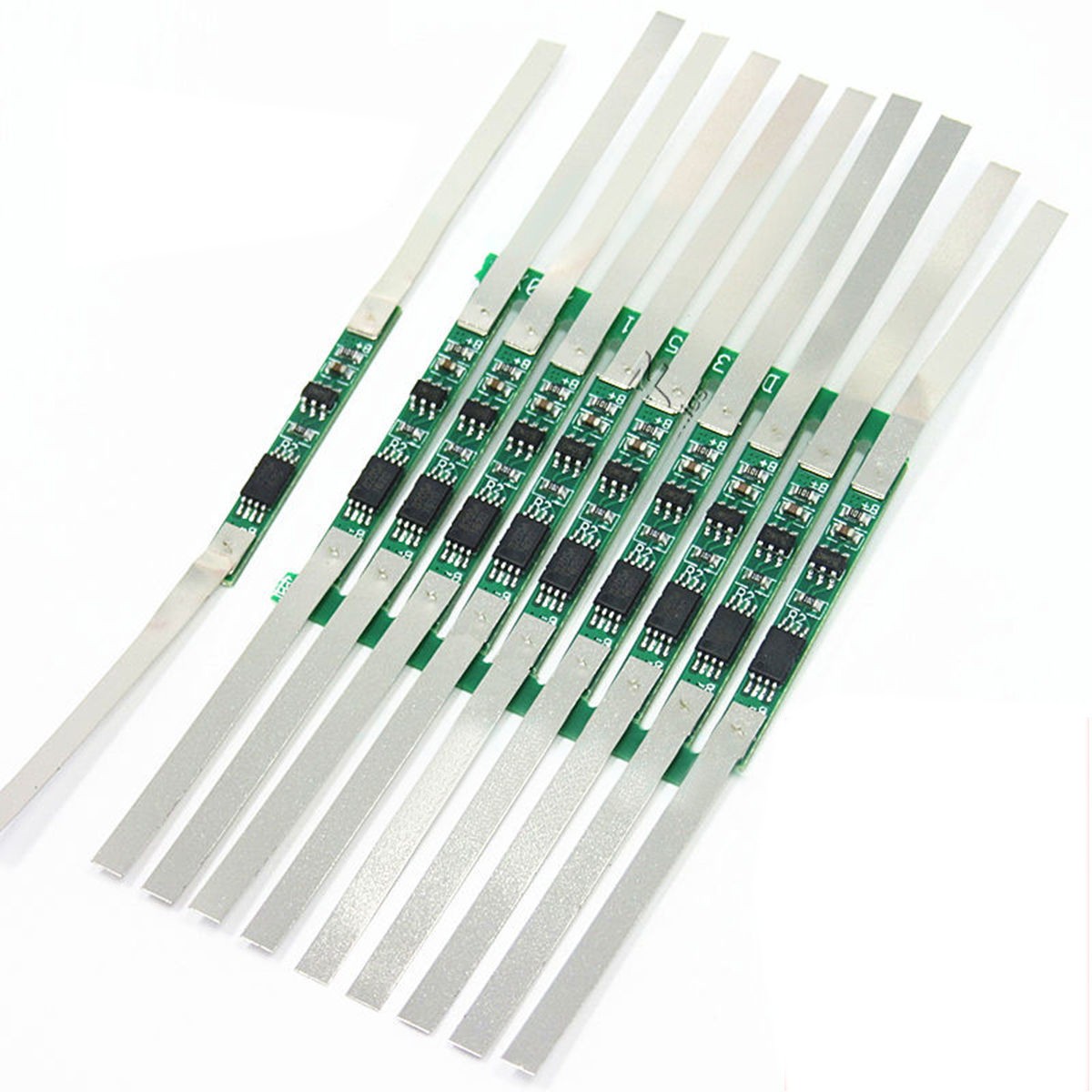 10Pcs 3A Protection Board With Solder Belt For 18650 Li-ion lithium Battery C