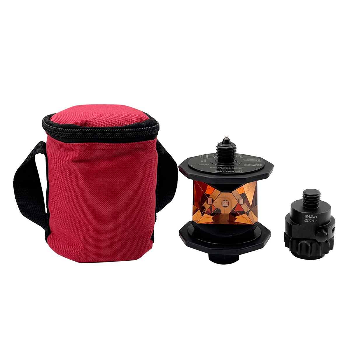 360 Degree Reflective Prism MPR122 & GAD31 Adapter For Total Station Surveying