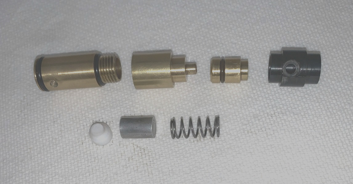 Crosman 760 - 760-046 Flat Head Exhaust Assembly V1-V2 - REBUILT