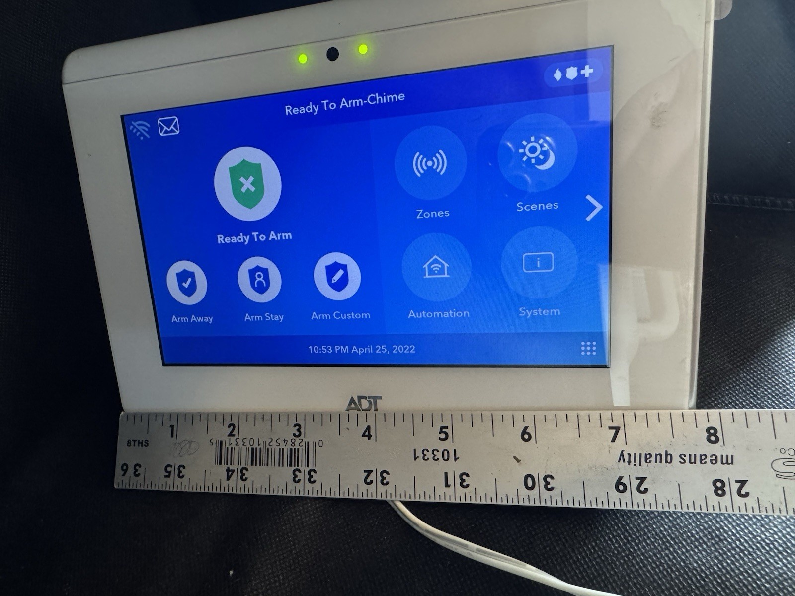 Resideo ADT7AIO-3 7" AIO Touchscreen Panel ADT Home Security Control