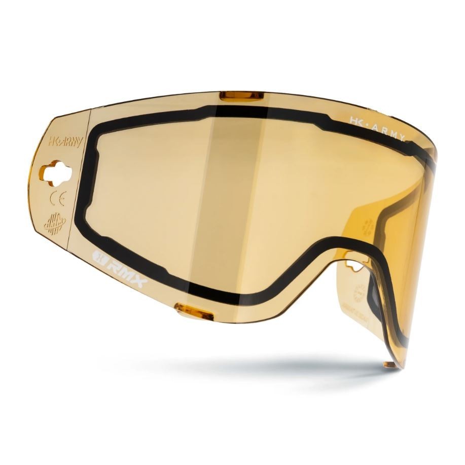 HK Army RMX Goggle Mask Dual-Pane Thermal Replacement Lens HD Amber