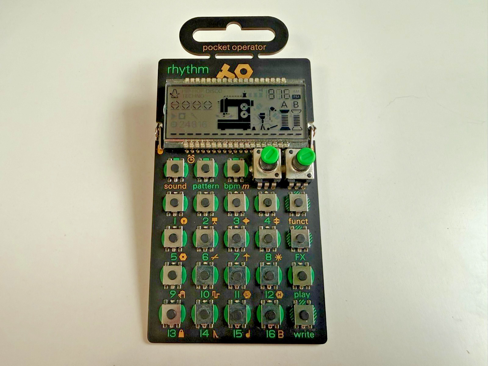 Pocket Operator PO-12 Rhythm, Drum Machine and Sequencer