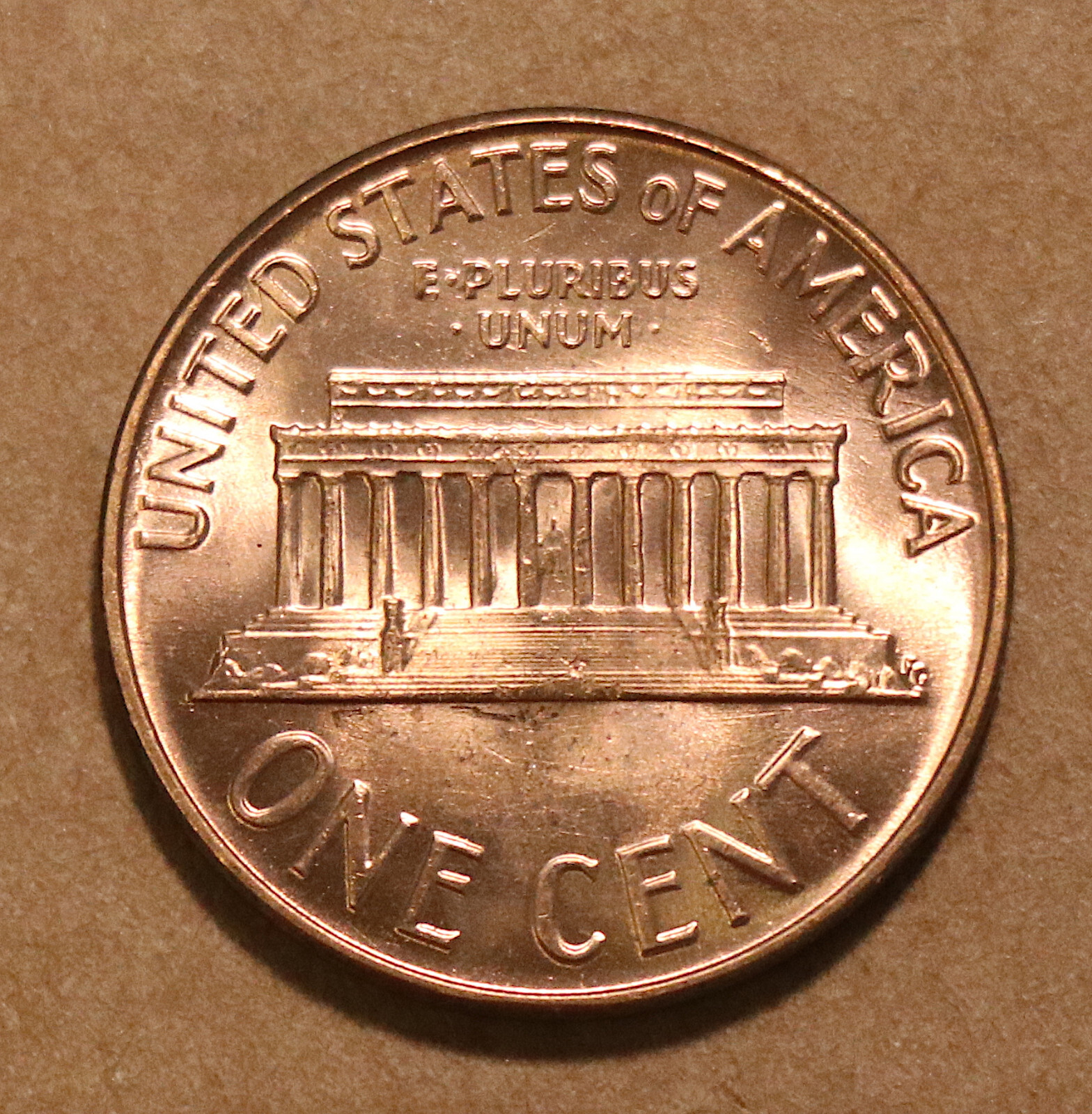 1963 Lincoln Memorial cent BU