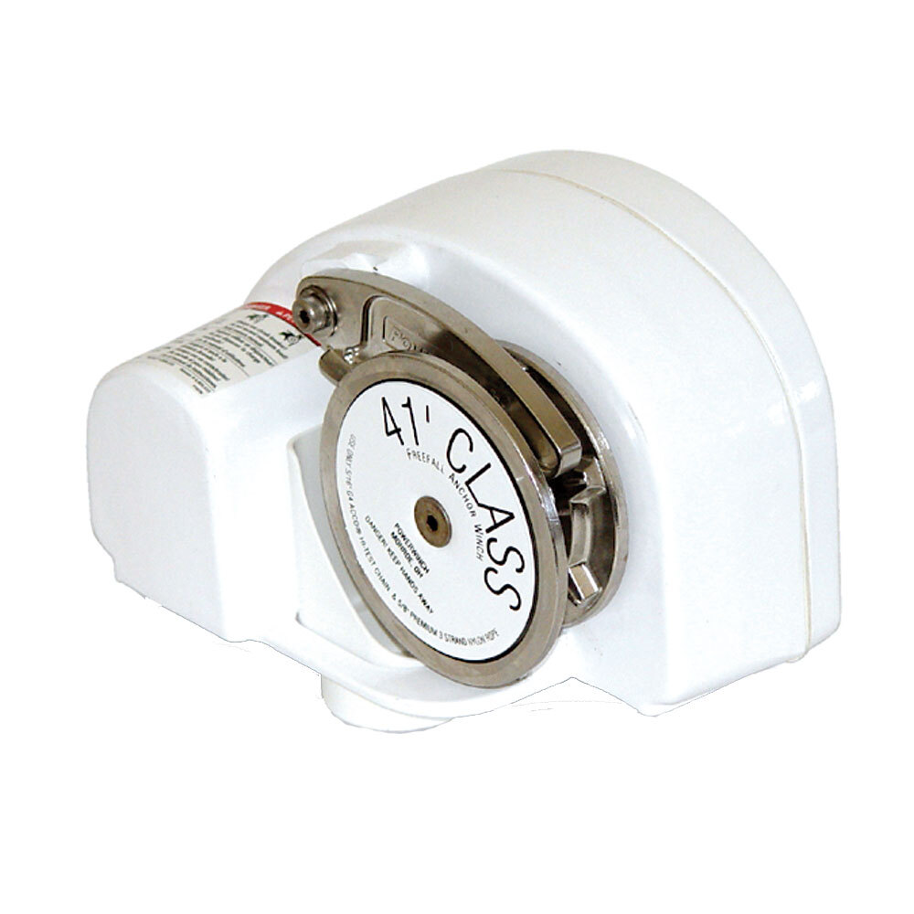 Powerwinch Class 41' Automatic Helm-Operated Free-Fall Stainless Steel  Windlass