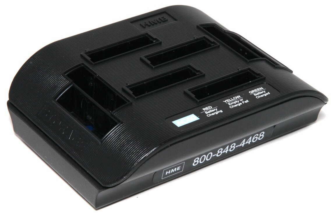 New AC50 AC-50 4-Slot Battery Charger For HME HS6100 Drive Thru Intercom BAT50
